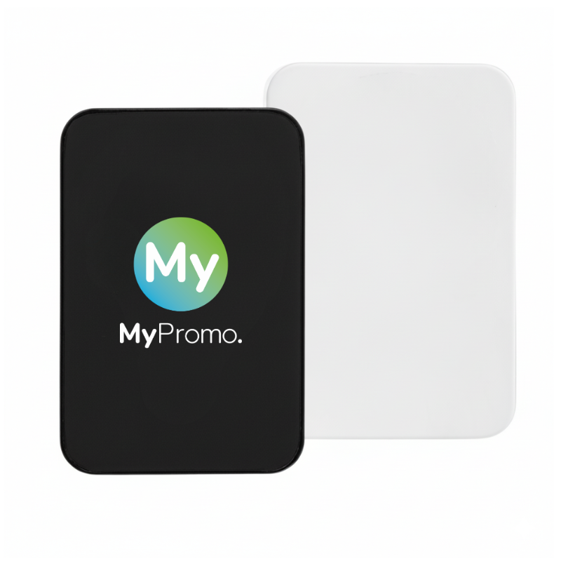 Magnetische Powerbank | Recyceltes ABS | 5.000 mAh | Mit 15W superschnellem kabellosen Ladegerät